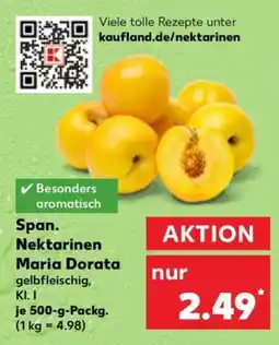 Kaufland Span. Nektarinen Maria Dorata Angebot