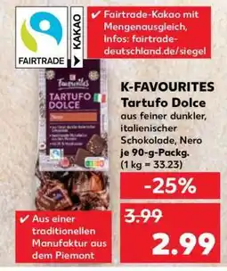 Kaufland K-FAVOURITES Tartufo Dolce Angebot