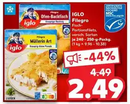 Kaufland IGLO Filegro Angebot