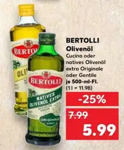 Kaufland BERTOLLI Olivenöl Angebot