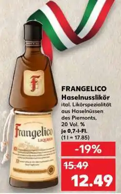 Kaufland FRANGELICO Haselnusslikör Angebot