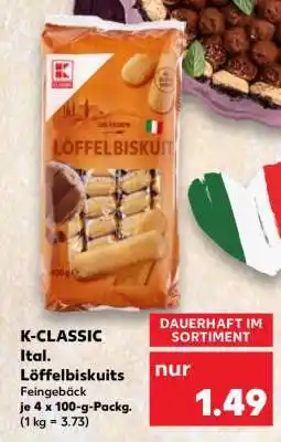 Kaufland K-CLASSIC Ital. Löffelbiskuits Angebot