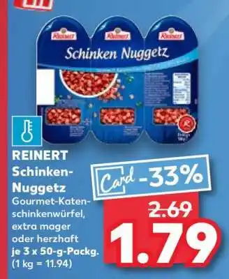 Kaufland Reinert Schinken Nuggetz Angebot