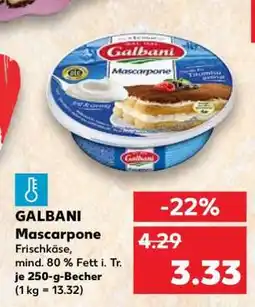 Kaufland GALBANI Mascarpone Angebot