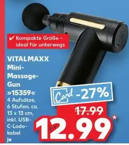 Kaufland Vitalmaxx Mini Massage Gun Angebot