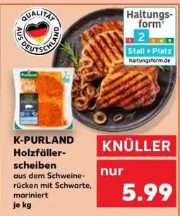 Kaufland K-PURLAND Holzfällerscheiben Angebot