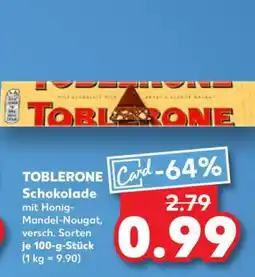 Kaufland TOBLERONE Schokolade Angebot