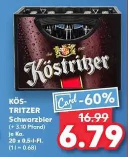 Kaufland KÖSTRITZER Schwarzbier° Angebot