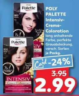 Kaufland POLY PALETTE Intensiv- Creme-Coloration Angebot