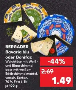 Kaufland BERGADER Bavaria blu oder Bonifaz Angebot