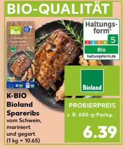 Kaufland K-BIO Bioland Spareribs Angebot