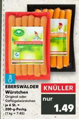 Kaufland EBERSWALDER Würstchen Angebot