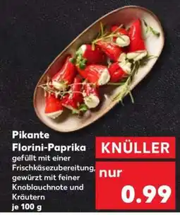 Kaufland Pikante Florini- Paprika Angebot
