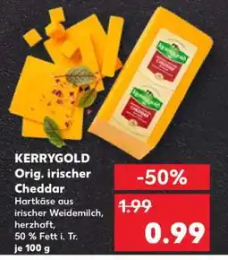 Kaufland KERRYGOLD Orig. irischer Cheddar Angebot