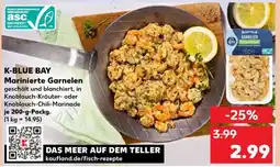 Kaufland K-BLUE BAY Marinierte Garnelen Angebot