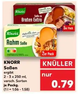 Kaufland KNORR Soßen Angebot