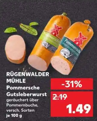 Kaufland Rügenwalder Mühle Pommersche Gutsleberwurst Angebot