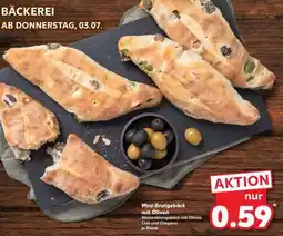 Kaufland Mini-Brotgebäck mit Oliven Angebot