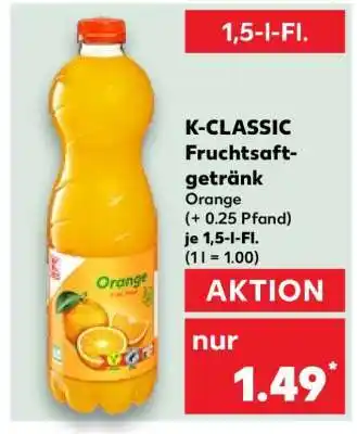 Kaufland K-CLASSIC Fruchtsaftgetränk Orange Angebot