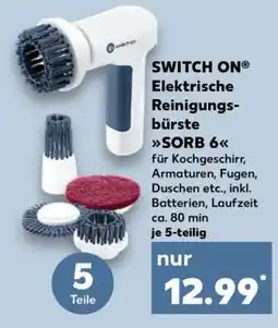 Kaufland SWITCH ON Elektrische Reinigungsbürste SORB 6 Angebot