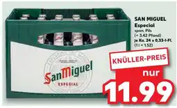 Kaufland San Miguel Especial Angebot