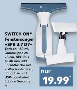 Kaufland SWITCH ON Fenstersauger SFR 3.7 D7 Angebot