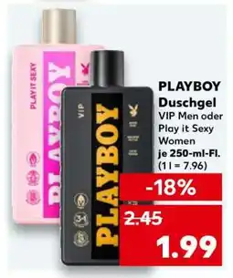 Kaufland PLAYBOY Duschgel Angebot