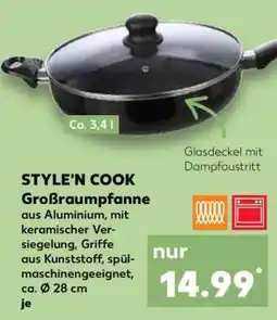 Kaufland STYLE'N COOK Großraumpfanne Angebot