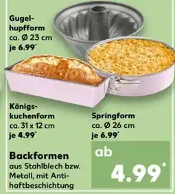 Kaufland Backformen Angebot