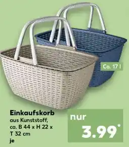 Kaufland Einkaufskorb Angebot