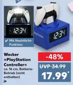 Kaufland Wecker PlayStation Controller Angebot