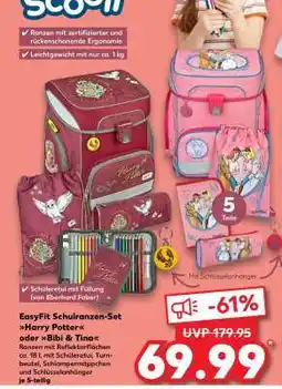 Kaufland EasyFit Schulranzen-Set Harry Potter oder Bibi & Tina Angebot