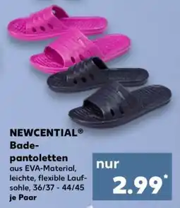 Kaufland NEWCENTIAL Badepantoletten Angebot