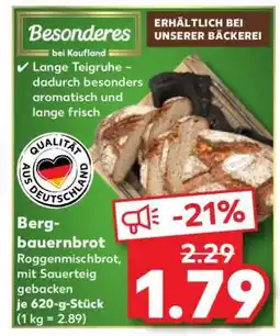 Kaufland Bergbauernbrot Angebot