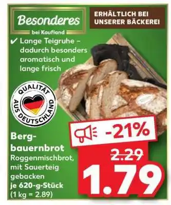 Kaufland Bergbauernbrot Angebot