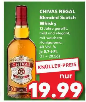 Kaufland CHIVAS REGAL Blended Scotch Whisky Angebot