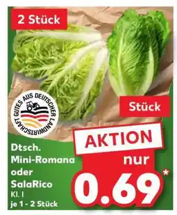 Kaufland Dtsch. Mini-Romana oder SalaRico Angebot