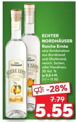 Kaufland Echter Nordhäuser Reiche Ernte Angebot