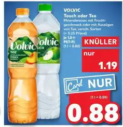 Kaufland VOLVIC Touch oder Tee Angebot