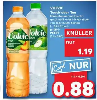 Kaufland VOLVIC Touch oder Tee Angebot