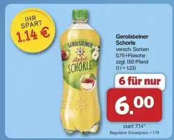 Famila Nord Ost Gerolsteiner Schorle Angebot