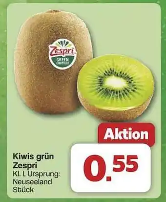 Famila Nord Ost Kiwis grün Zespri Angebot