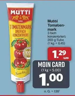 Famila Nord Ost Mutti Tomatenmark Angebot