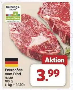 Famila Nord Ost Entrecôte vom Rind Angebot