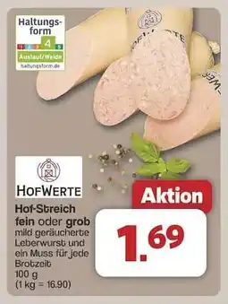 Famila Nord Ost HofWerte Hof-Streich Angebot