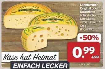 Famila Nord Ost LEERDAMMER Original oder Delacrème Angebot