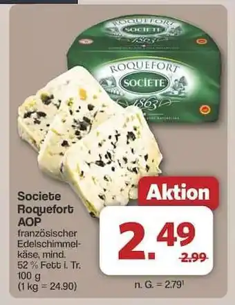 Famila Nord Ost Societe Roquefort AOP Angebot