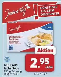 Famila Nord Ost MSC Wildlachsfilets Angebot