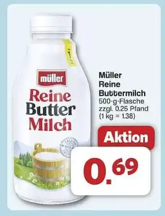 Famila Nord Ost MÜLLER Reine Buttermilch Angebot