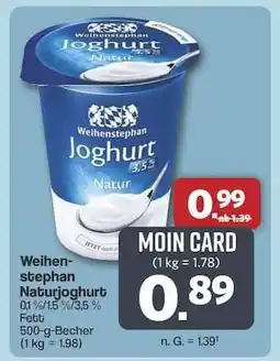 Famila Nord Ost WEIHENSTEPHAN Naturjoghurt Angebot
